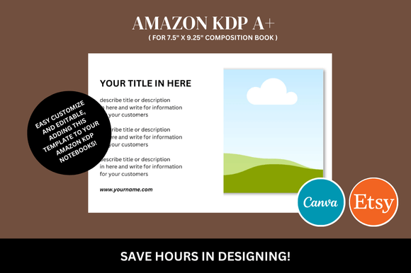Download Amazon KDP a+ Canva Mockup - Amazon kdp Collection