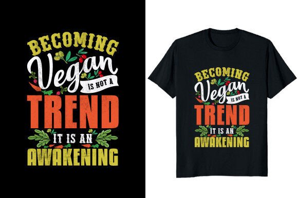 Download Becoming Vegan is Not a Trend T-shirt - Trend Collection